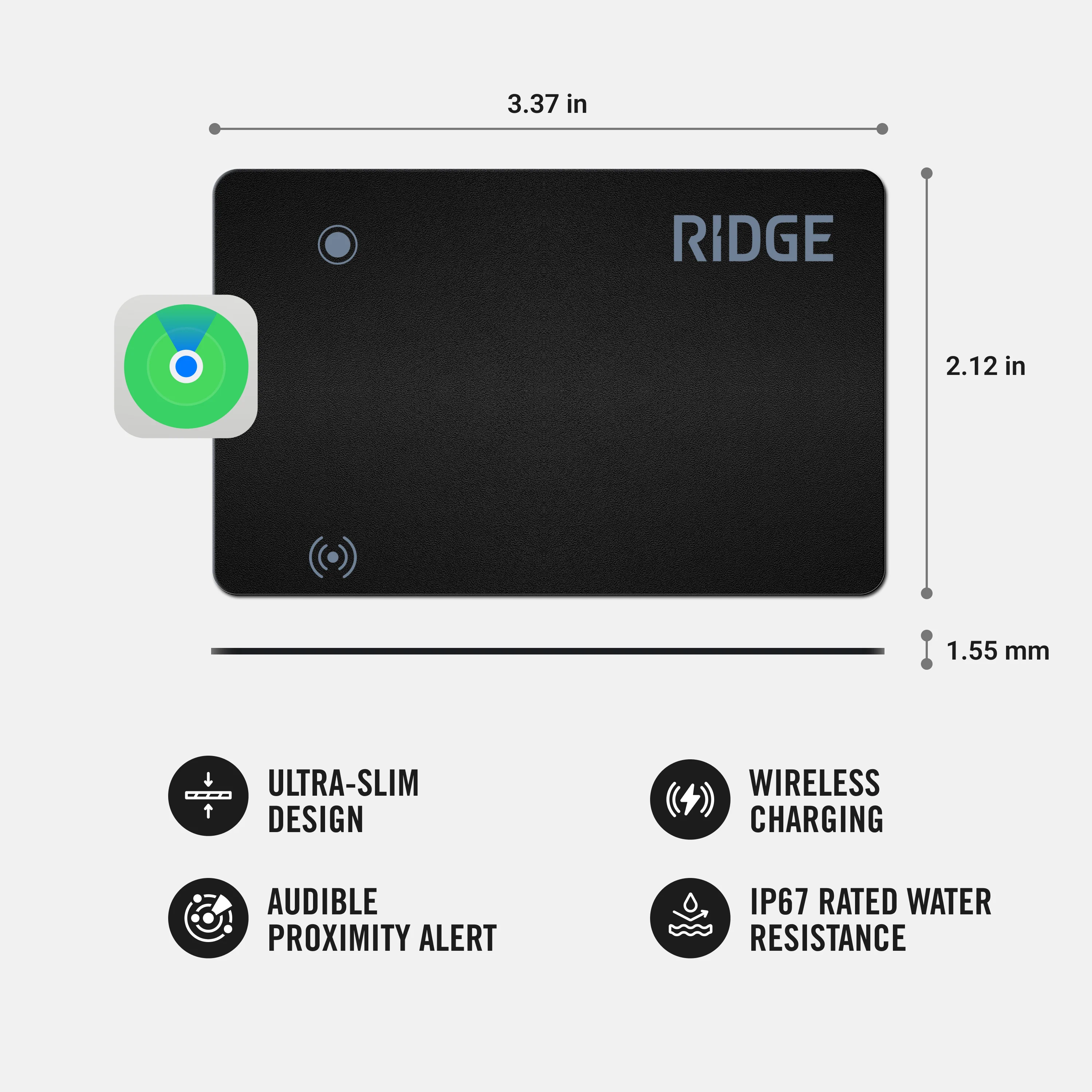 Ridge - Tracker Card (2-Pack) - RIDGE®