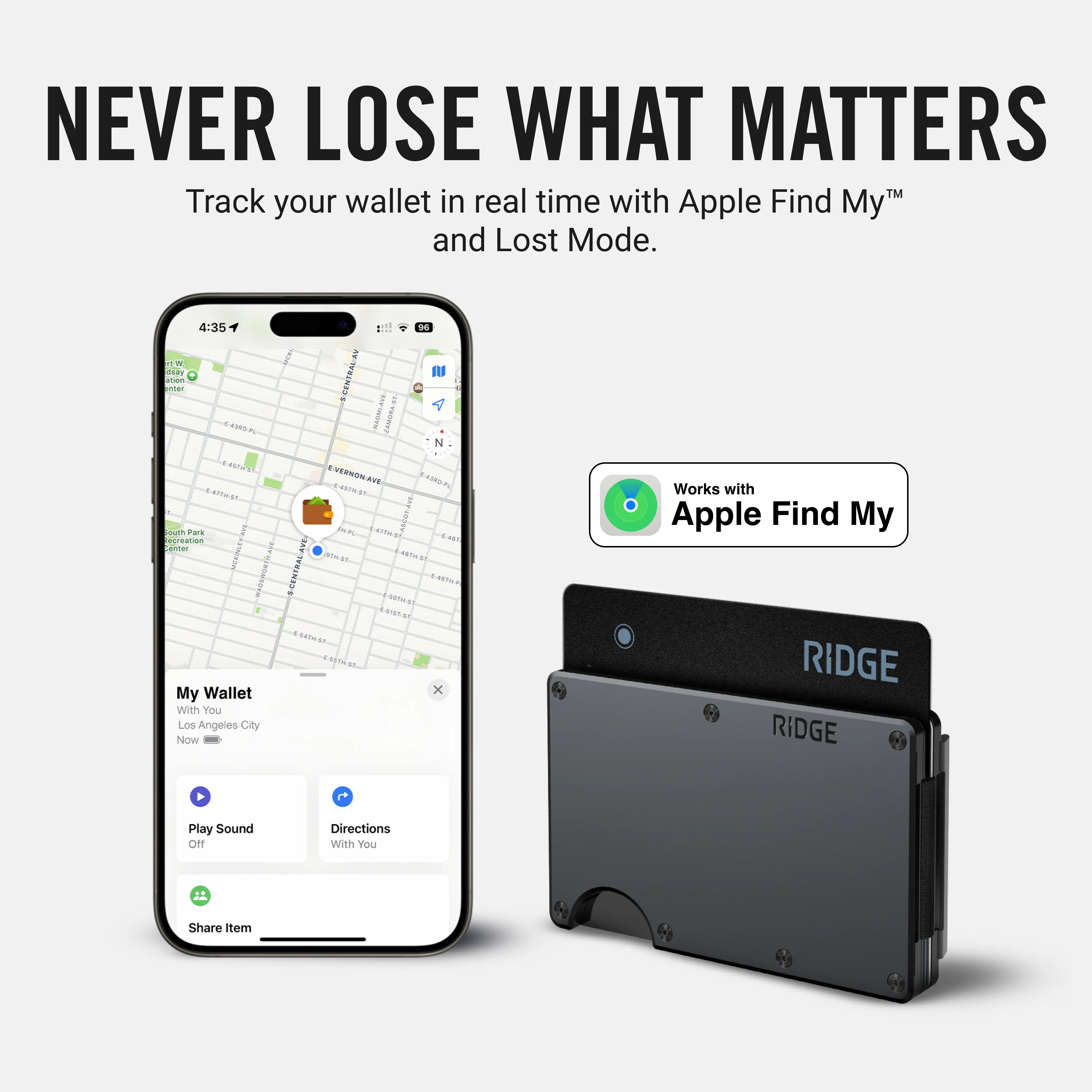 Ridge - Tracker Card - RIDGE®